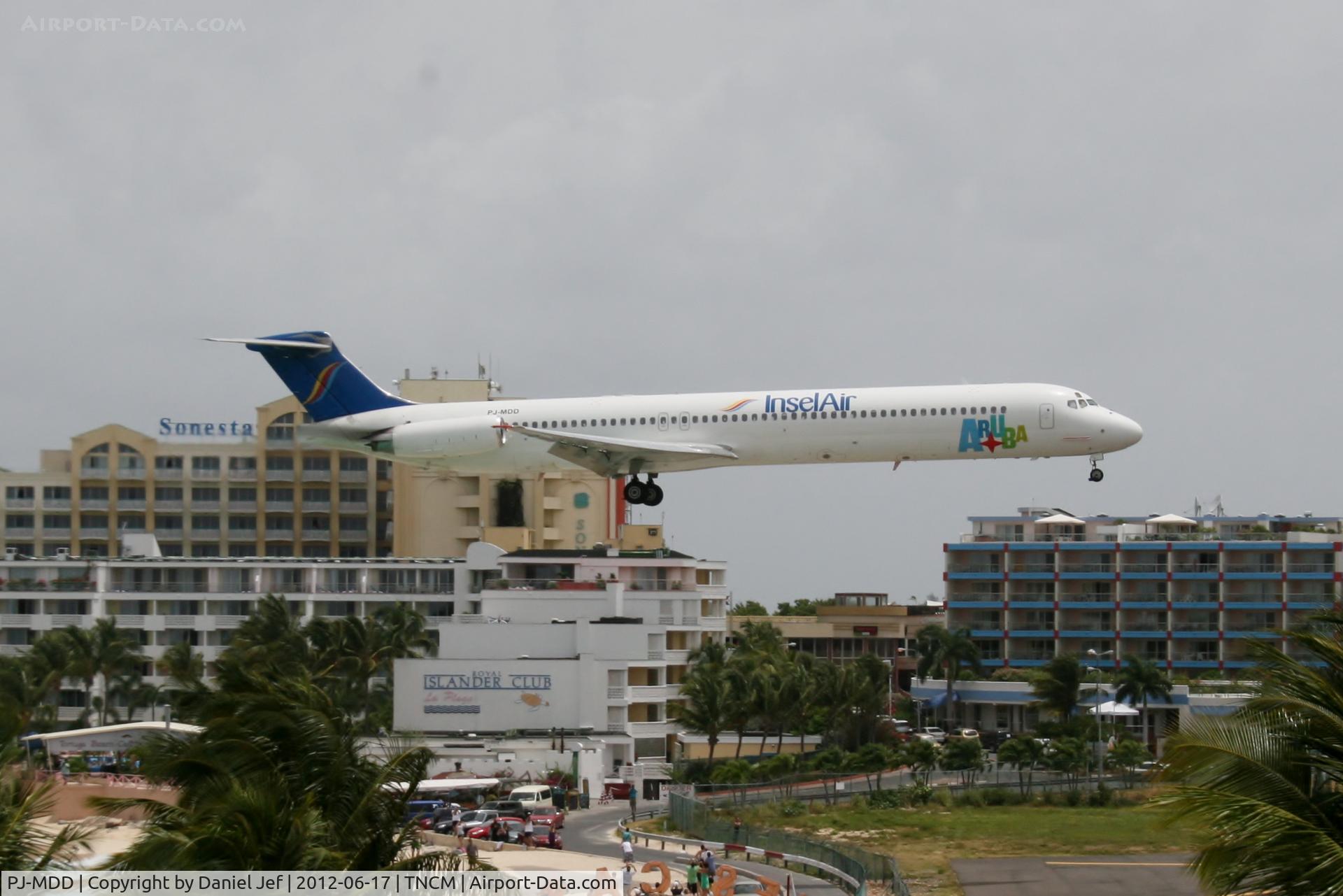PJ-MDD, 1990 McDonnell Douglas MD-82 (DC-9-82) C/N 49972, PJ-MDD