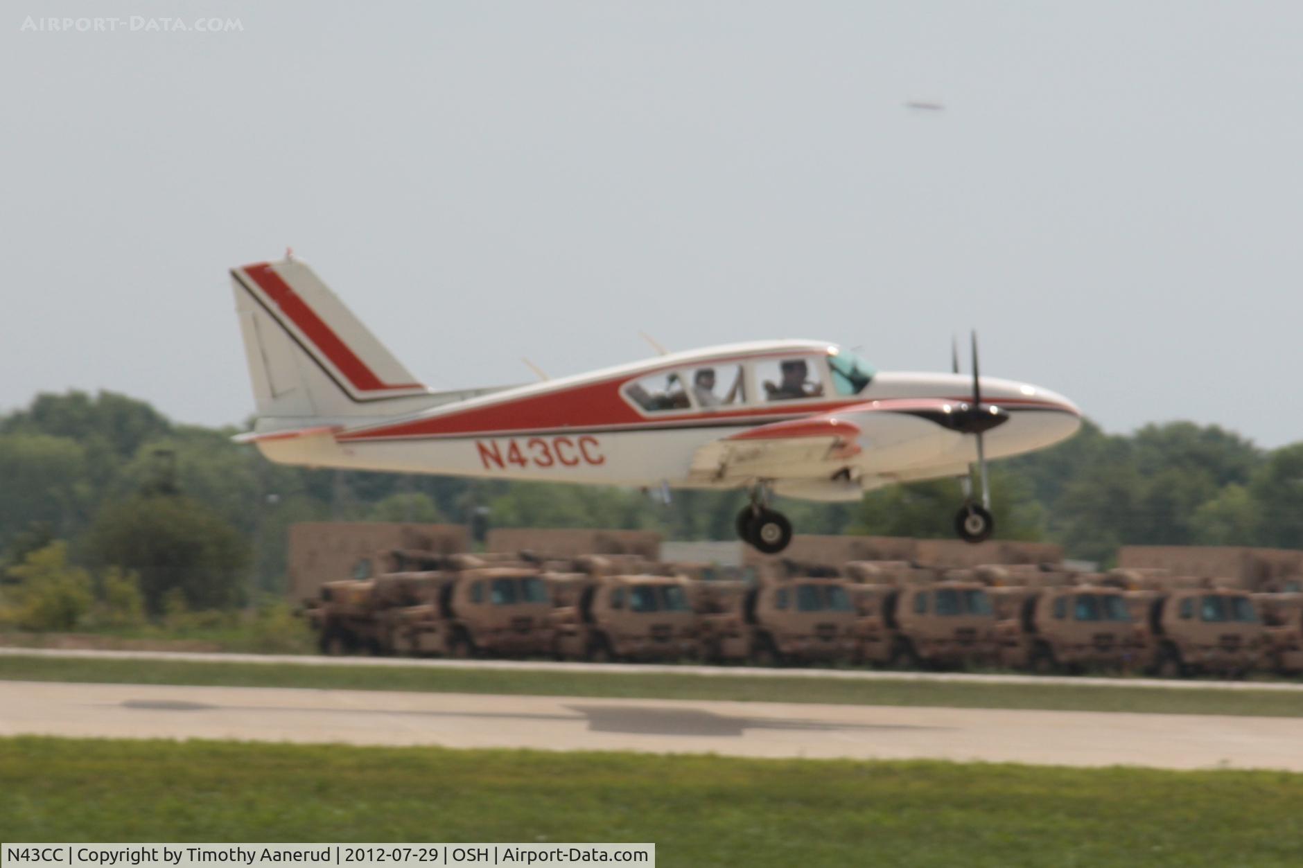 N43CC, 1965 Piper PA-23-250 C/N 27-2820, 1965 Piper PA-23-250, c/n: 27-2820