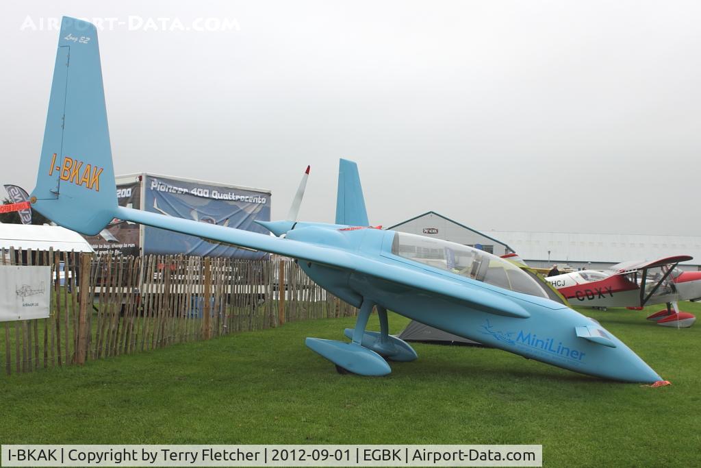 I-BKAK, 1996 Rutan Long-EZ C/N 001 (I-BKAK), Italian registered Rutan Long EZ, c/n: 001
