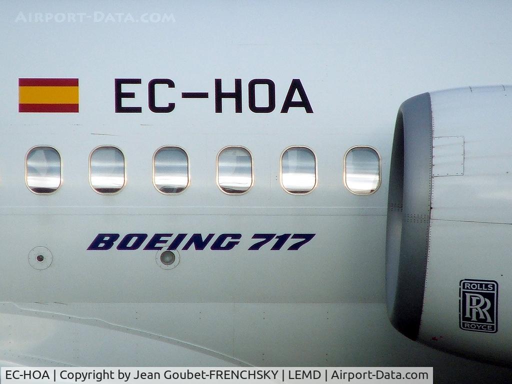 EC-HOA, 2000 Boeing 717-2CM C/N 55061, ABH [DF] AeBal Spanairlink now BLF [KF] Blue 1 OH-BLI
