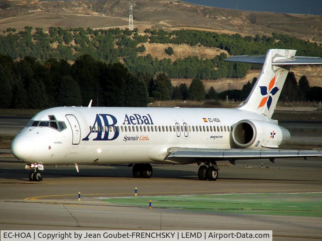 EC-HOA, 2000 Boeing 717-2CM C/N 55061, ABH [DF] AeBal Spanairlink now BLF [KF] Blue 1 OH-BLI