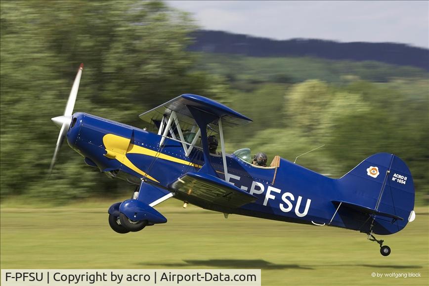F-PFSU, EAA Acro Sport II C/N 1654, acrosport II