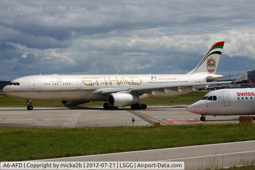 A6-AFD, 2011 Airbus A330-343X C/N 1205, Taxiing