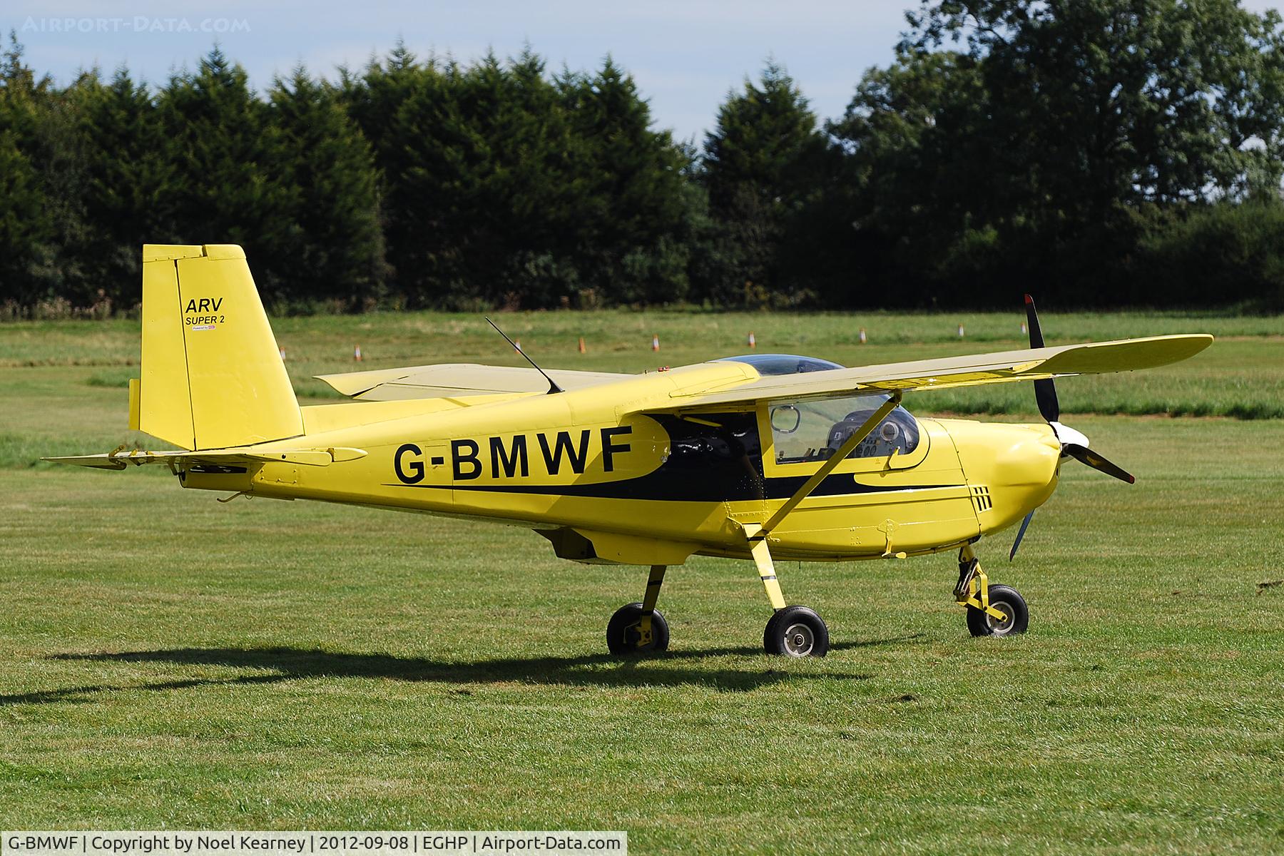 G-BMWF, 1986 ARV ARV1 Super 2 C/N 013, At the Vintage Fly-in at Popham Sept '12