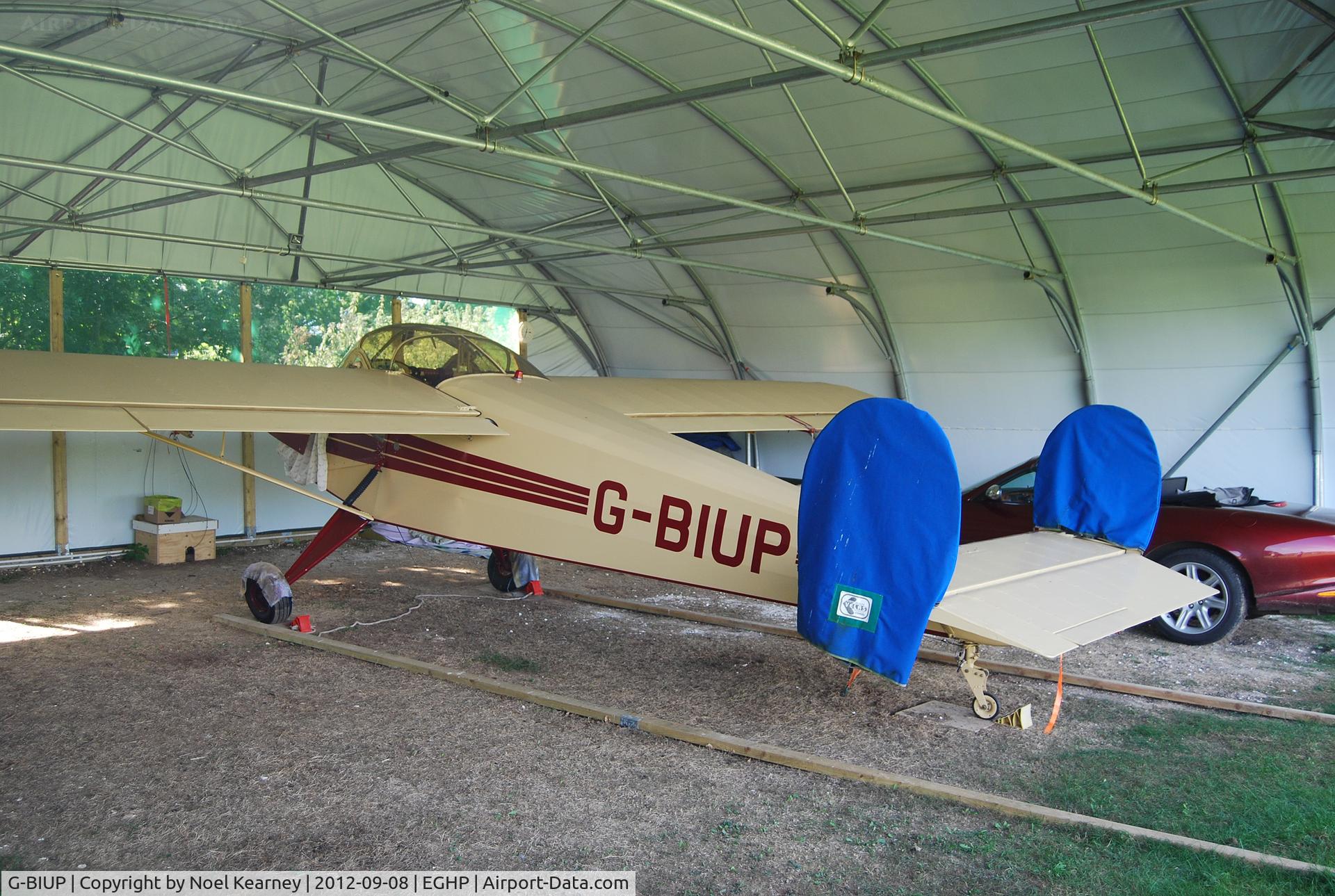 G-BIUP, 1950 Nord NC-854S C/N 54, At the Vintage Fly-in at Popham Sept '12