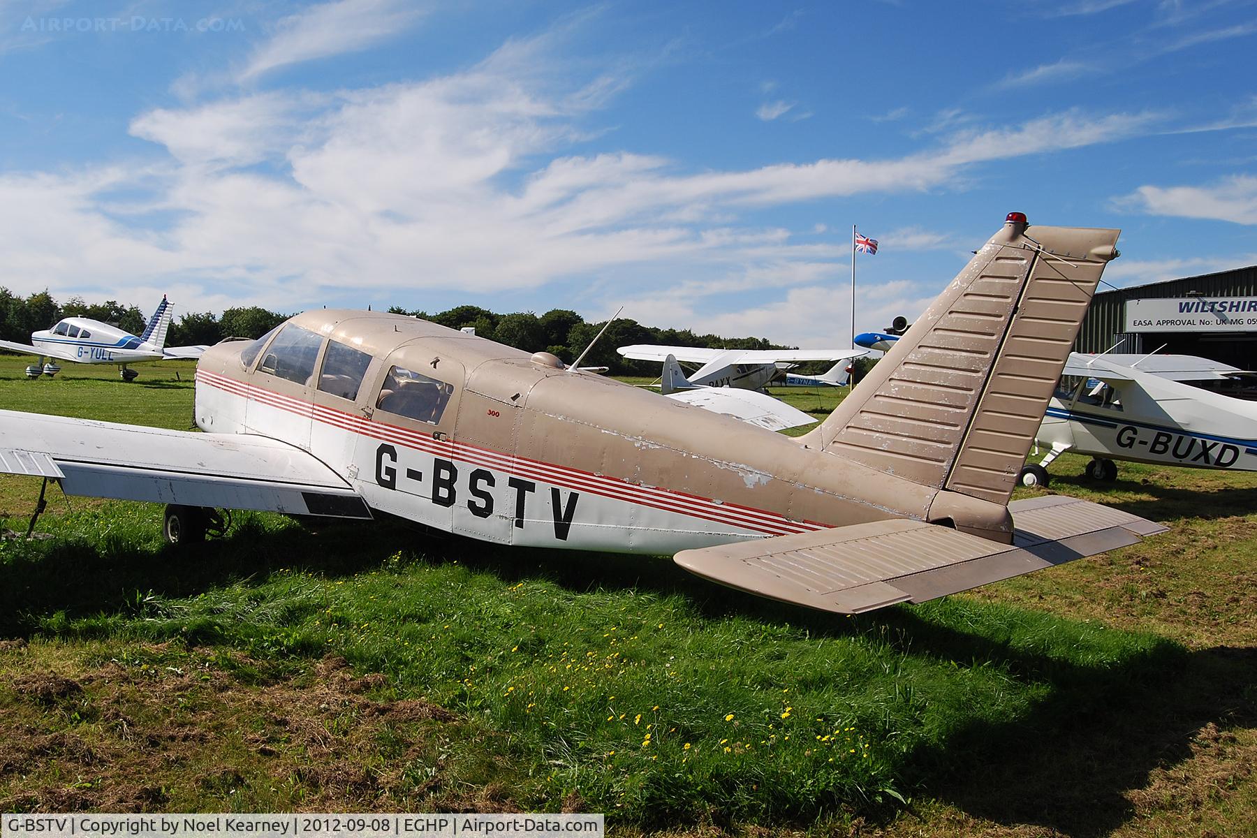 G-BSTV, 1967 Piper PA-32-300 Cherokee Six Cherokee Six C/N 32-40378, At the Vintage Fly-in at Popham Sept '12