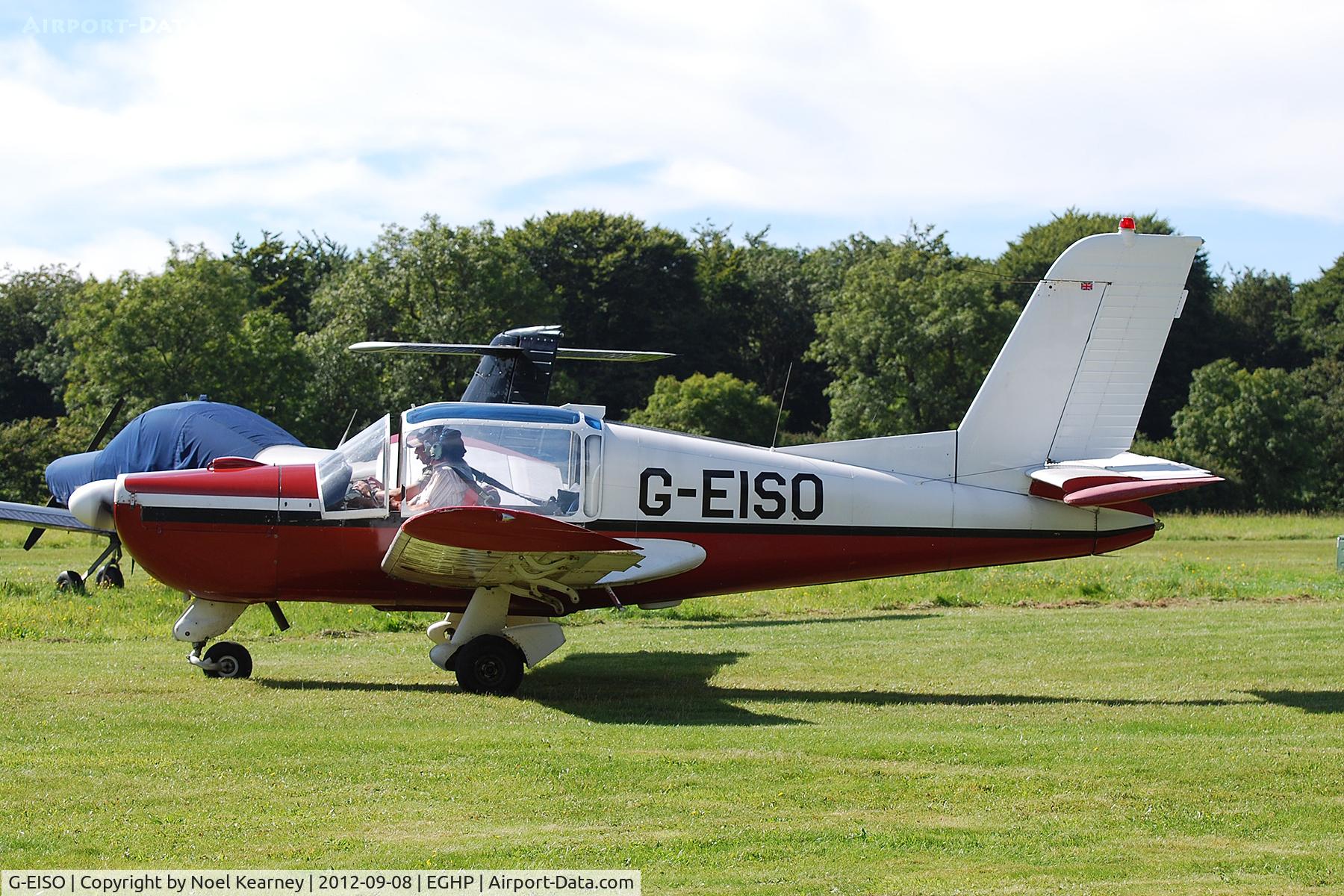 G-EISO, 1966 Morane-Saulnier MS-892A Rallye Commodore 150 C/N 10563, Photographed at the Popham Vintage Fly-in Sept '12.