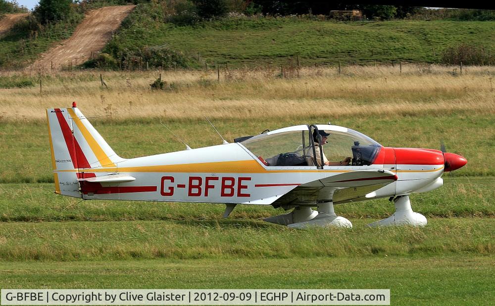 G-BFBE, 1974 Robin HR-200-100 Club C/N 12, Ex: PH-SRK > G-BFBE - Originally owned to, Culham Air Ltd in September 1977 and currently in private hands since April 1997.