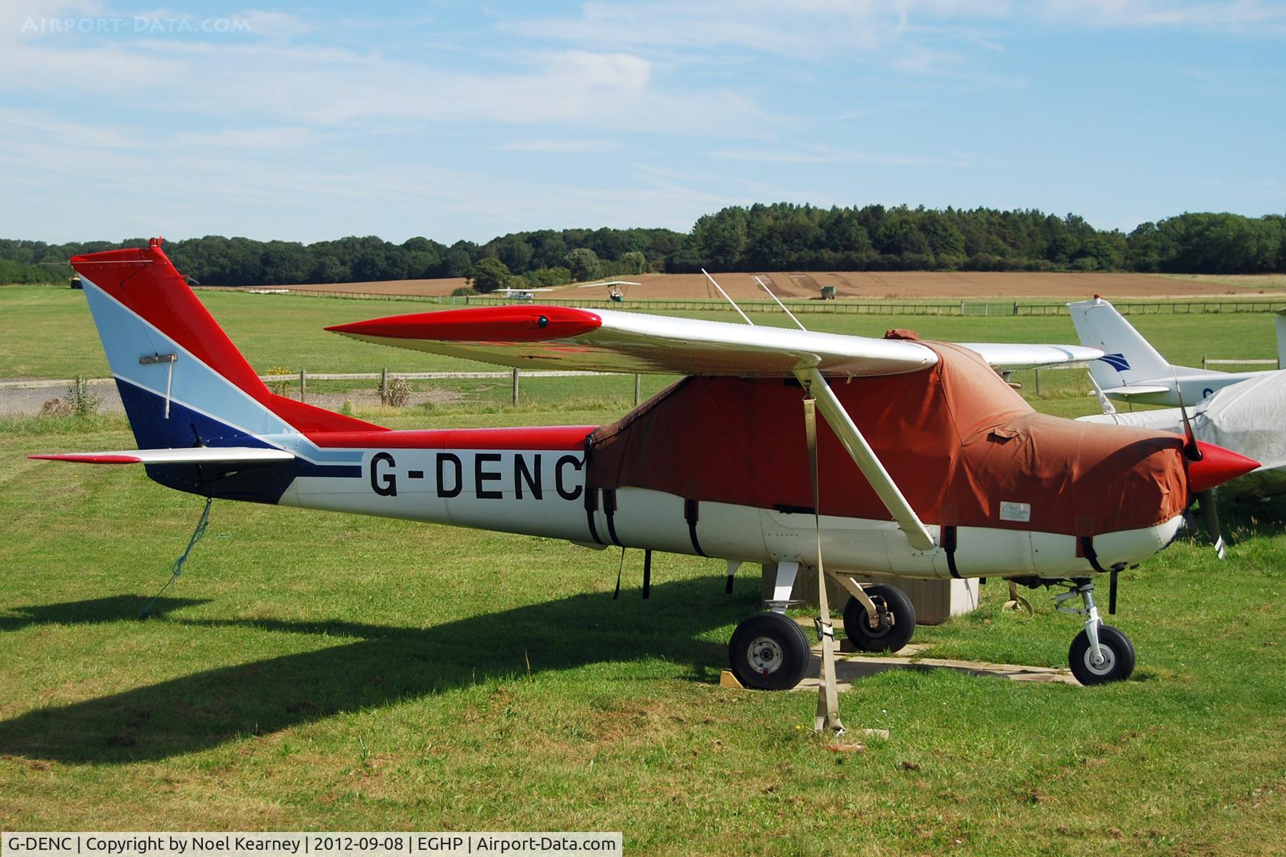 G-DENC, 1966 Reims F150G C/N 0107, Photographed at the Popham Vintage Fly-in Sept '12.