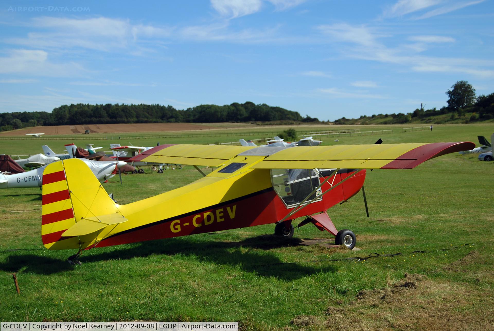 G-CDEV, 2004 Reality Escapade 912(1) C/N BMAA/HB/360, Photographed at the Popham Vintage Fly-in Sept '12.