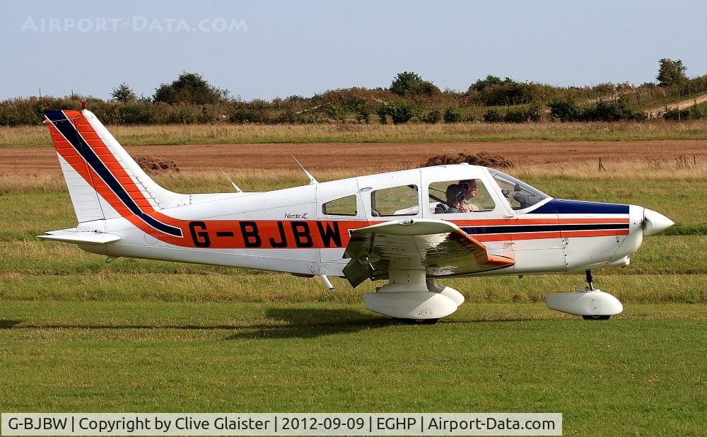 G-BJBW, 1981 Piper PA-28-161 Cherokee Warrior II C/N 28-8116280, Ex: N2913Z > G-BJBW - Originally owned to, C.S.E. Aviation Ltd in July 1981 and currently with a Trustee of, 152 Group since June 2003.
