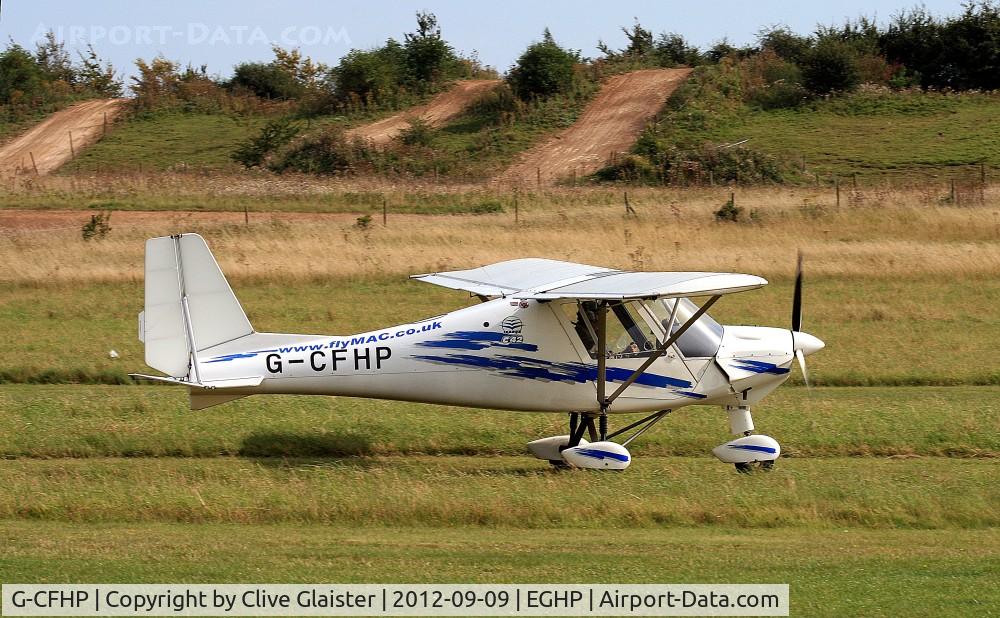 G-CFHP, 2008 Comco Ikarus C42 FB80 C/N 0805-6972, Originally owned to and currently with, Airbourne Aviation Ltd in July 2008.
