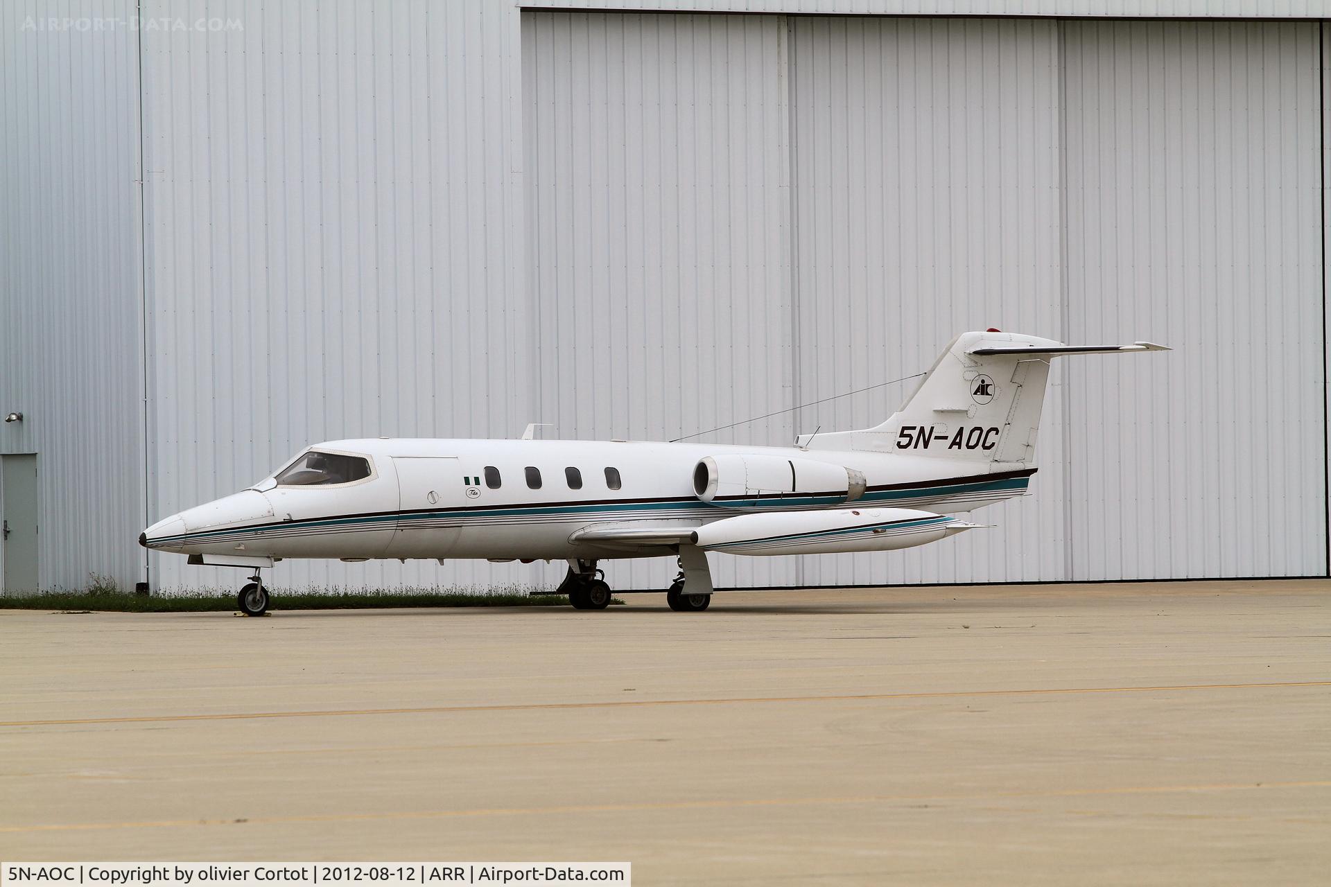 5N-AOC, Gates Learjet 25D C/N 25D-322, Far away from home ?