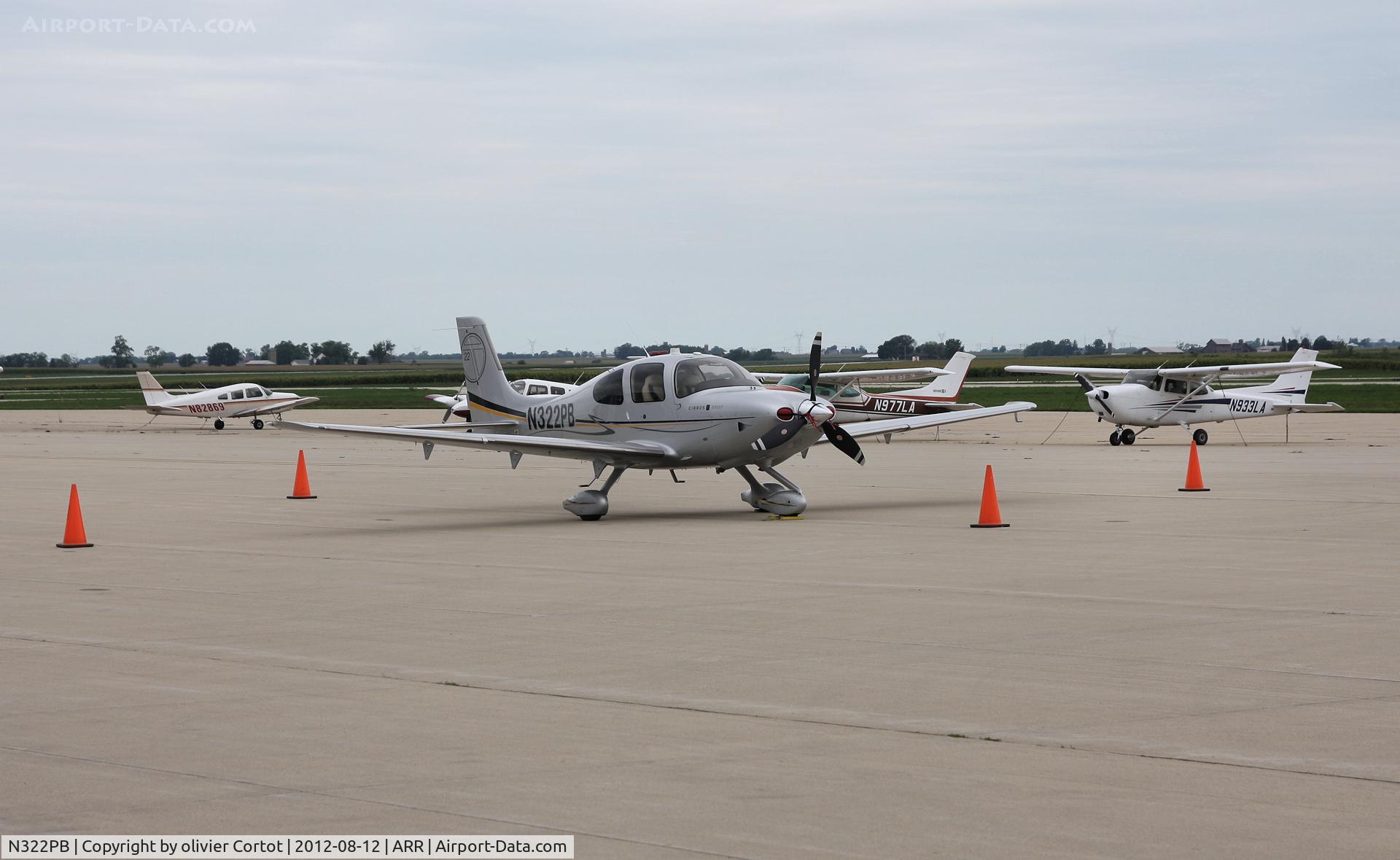 N322PB, Cirrus SR22T C/N 0065, nice paint