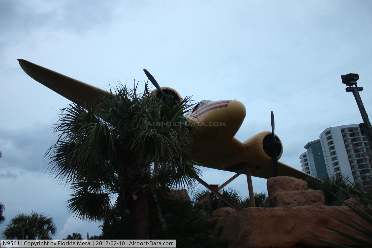N9561, Beech UC-45J Expeditor C/N 67305, Beech UC-45 at a mini golf in Daytona Beach