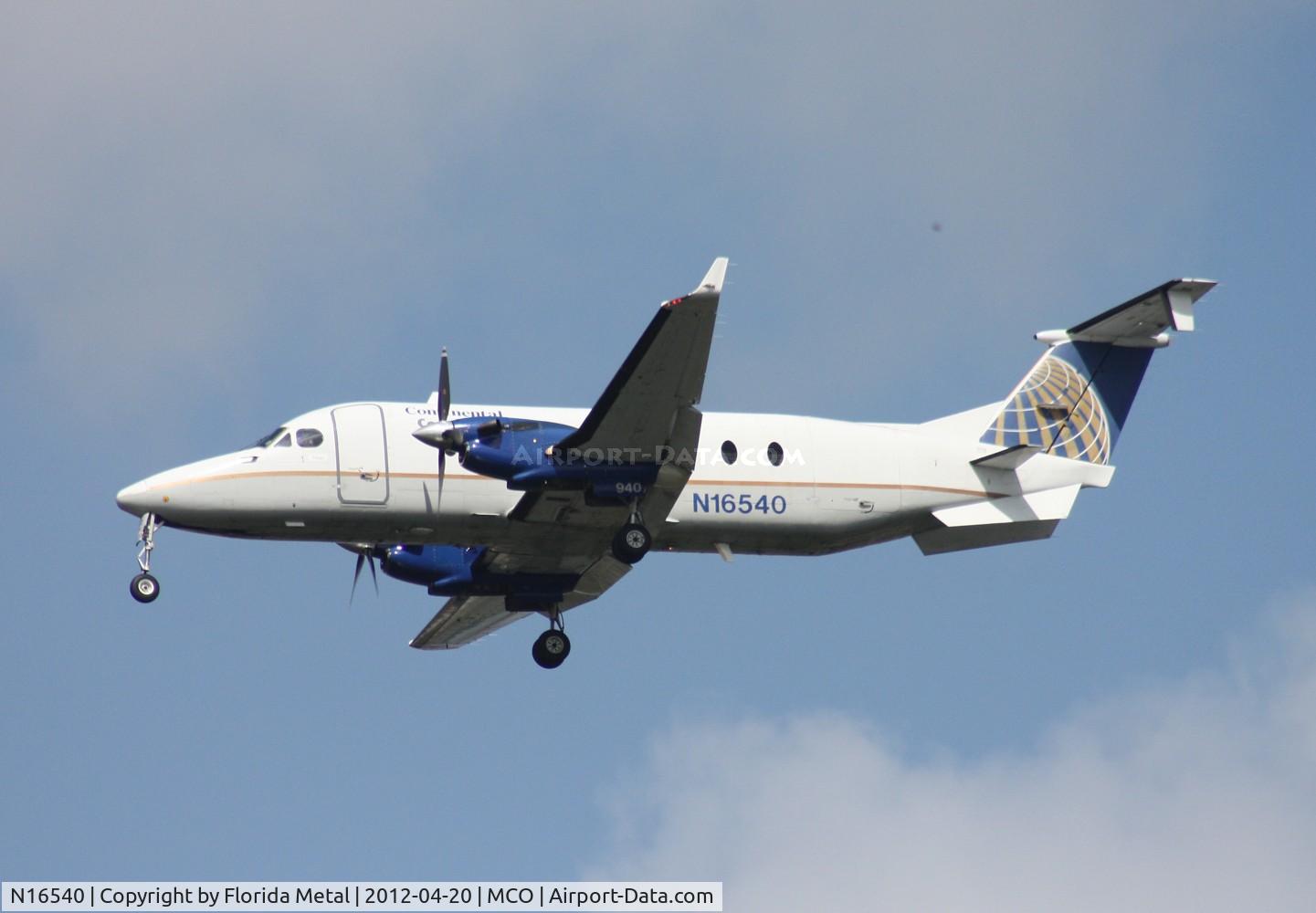 N16540, 1995 Beech 1900D C/N UE-172, Continental Connection B1900D