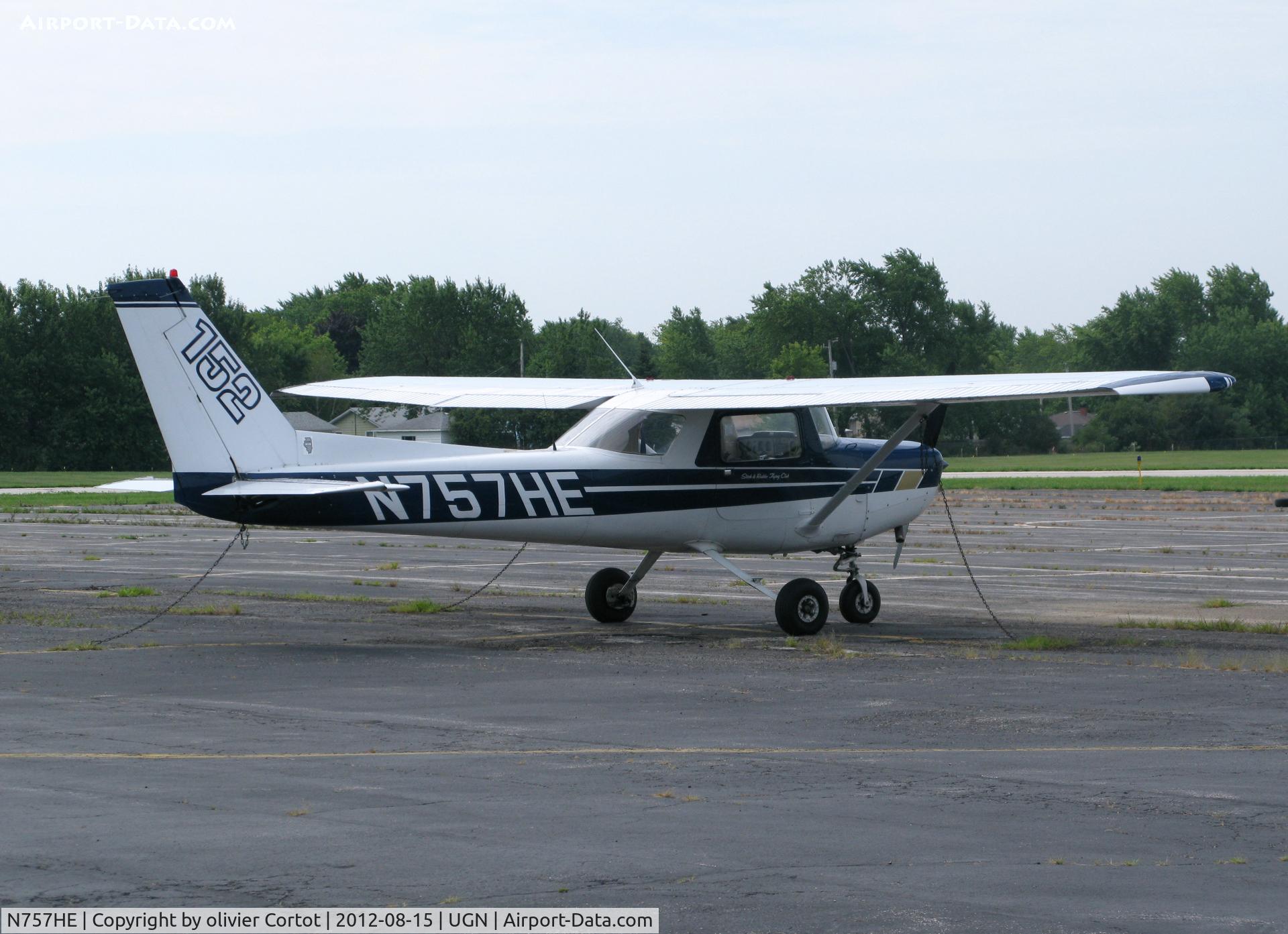 N757HE, 1977 Cessna 152 C/N 15279746, learn to fly here !
