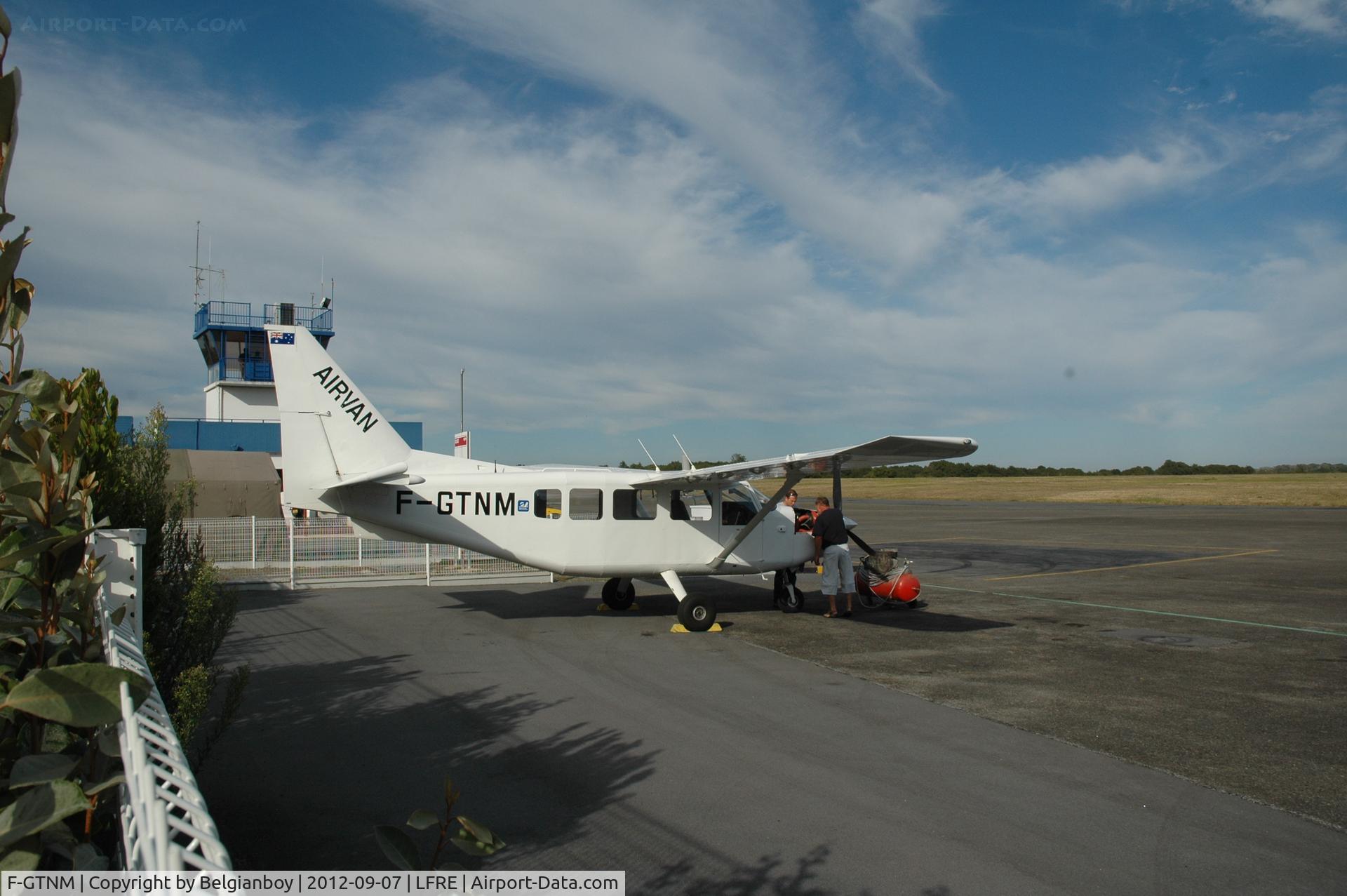 F-GTNM, Gippsland GA-8-TC-320 Airvan C/N GA8-TC 320-10-153, Based Isle de Quiberon