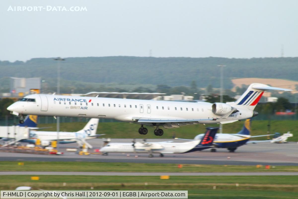 F-HMLD, 2010 Bombardier CRJ-1000EL NG (CL-600-2E25) C/N 19007, Brit Air