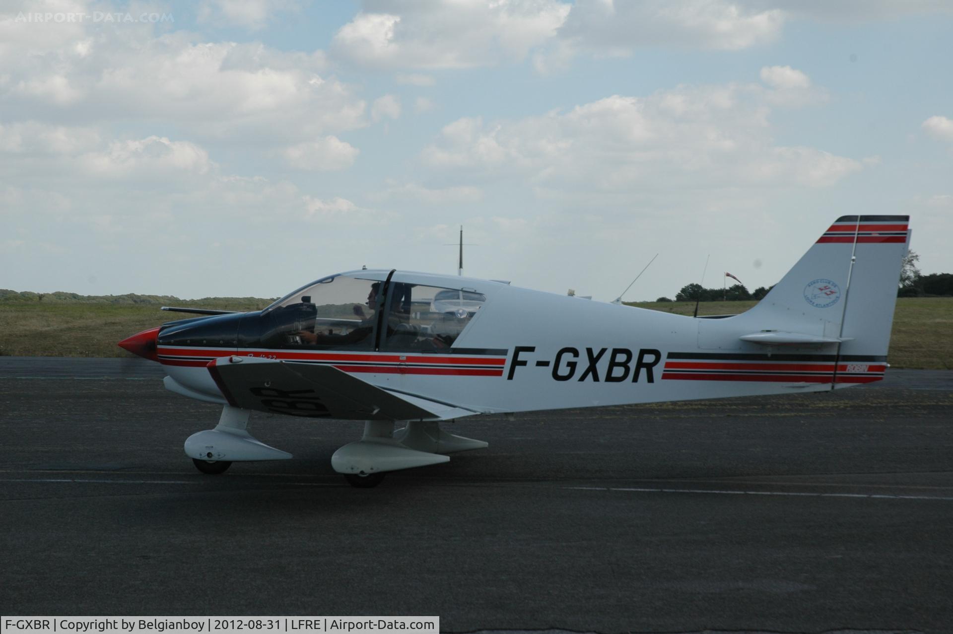 F-GXBR, Robin DR-400-120 Petit Prince C/N 2485, Aircraft belonging to the local Aeroclub Loire Atlantique