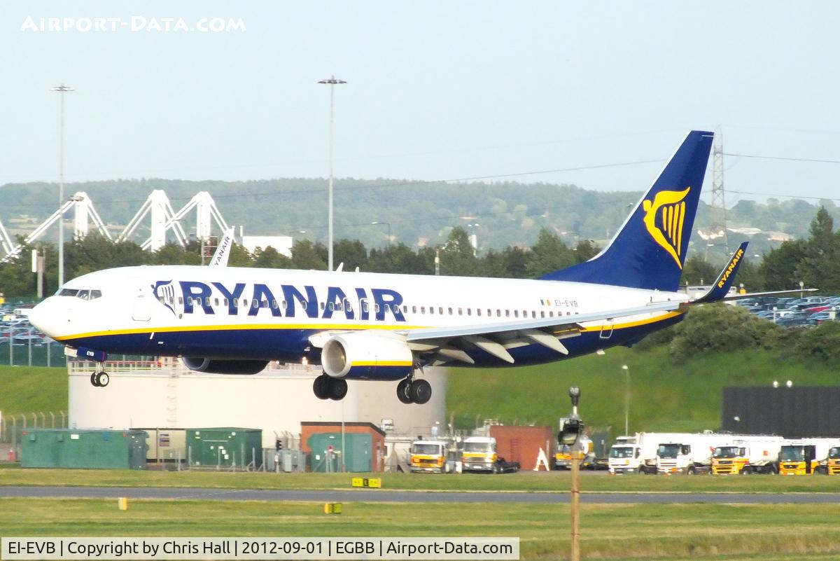 EI-EVB, 2011 Boeing 737-8AS C/N 34982, Ryanair