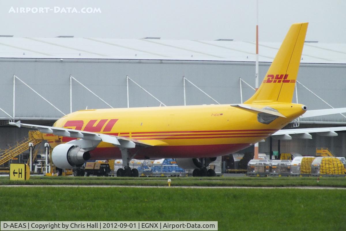 D-AEAS, 1994 Airbus A300B4-622R(F) C/N 737, EAT Leipzig operating for DHL