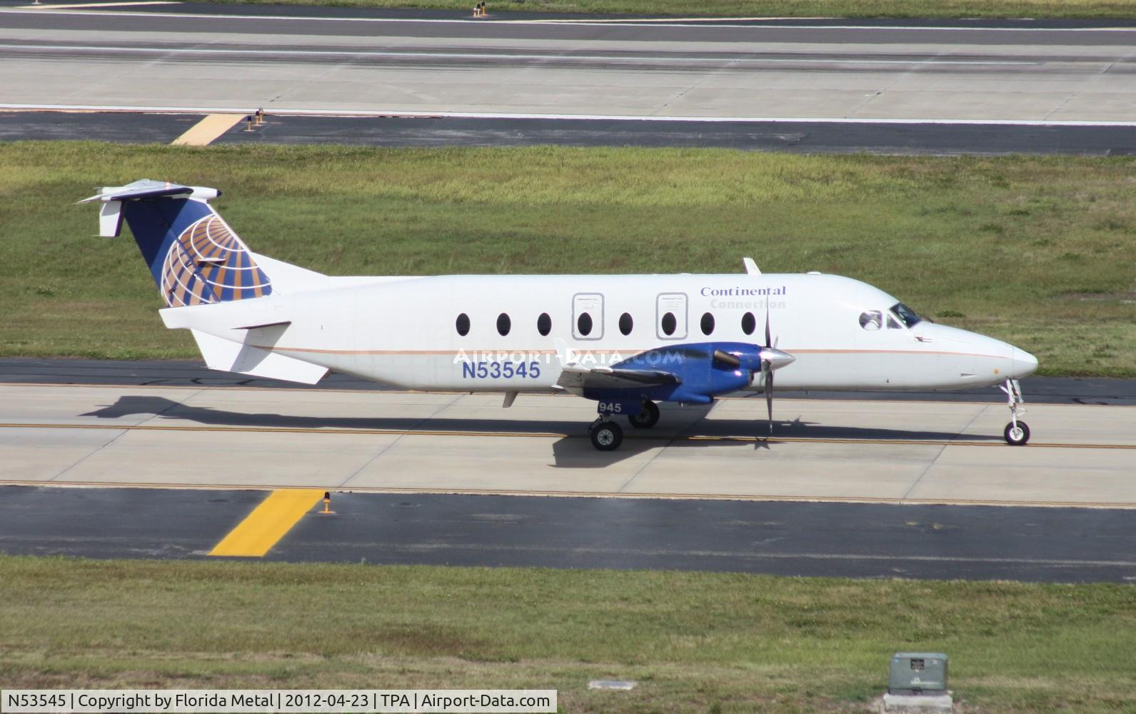 N53545, 1995 Beech 1900D C/N UE-185, Continental Express B1900D