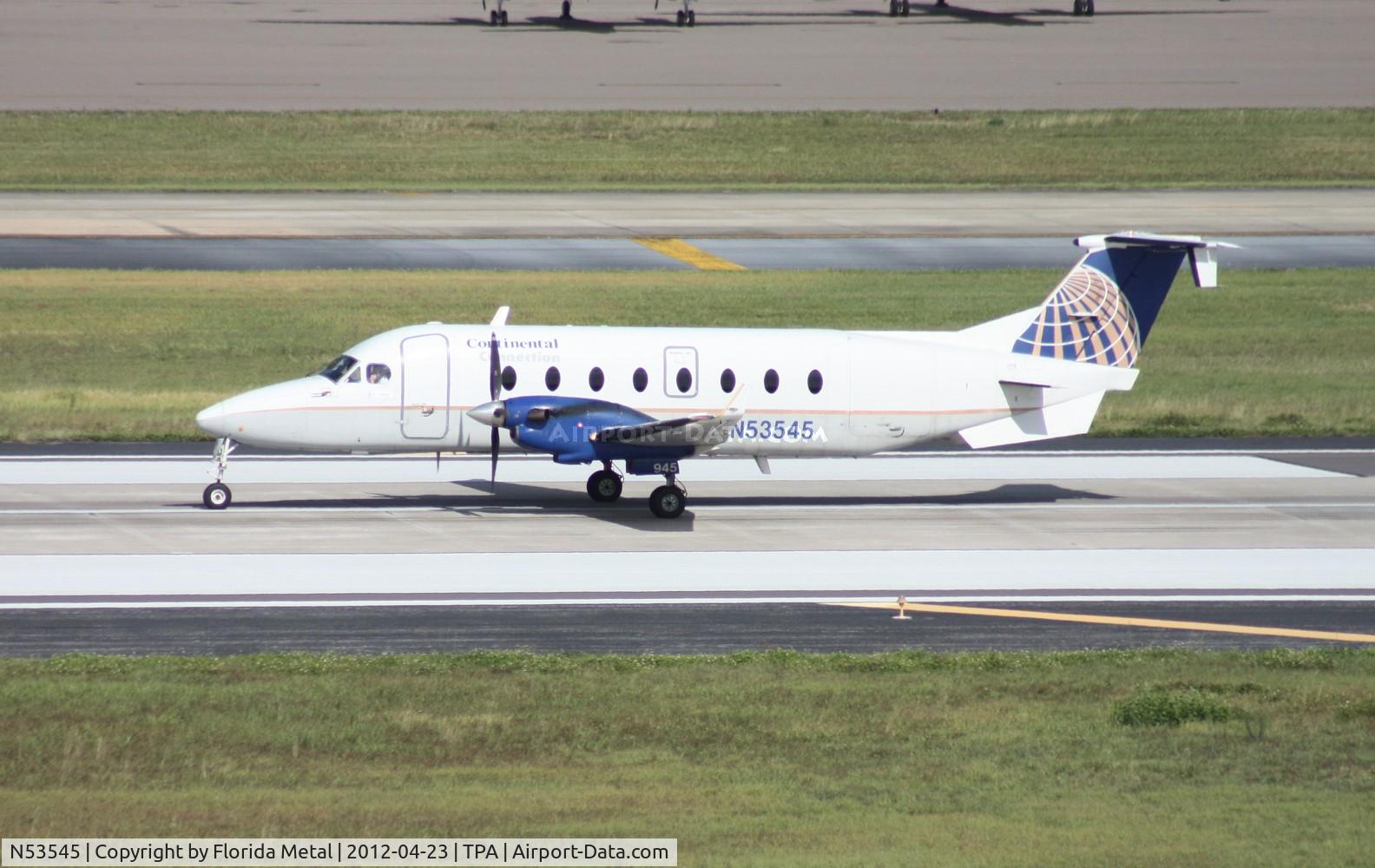 N53545, 1995 Beech 1900D C/N UE-185, Continental Express B1900D