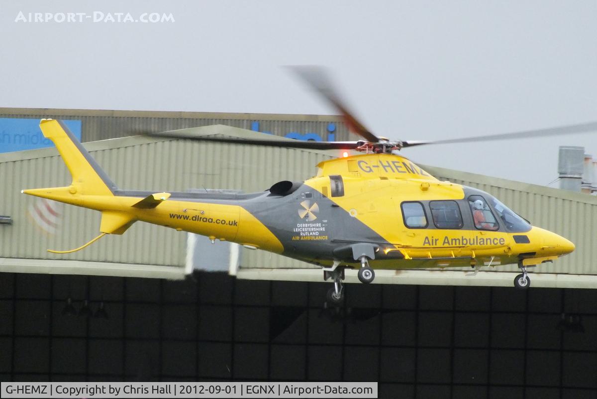 G-HEMZ, 2009 Agusta A-109S Grand C/N 22156, Derbyshire, Leicestershire and Rutland Air Ambulance