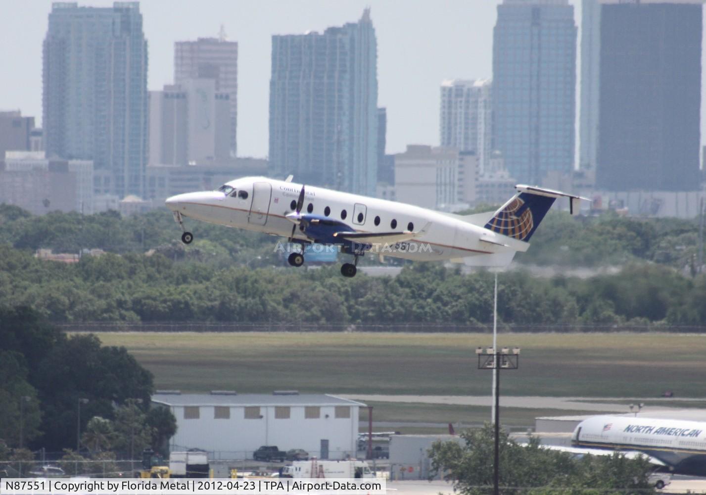 N87551, 1996 Beech 1900D C/N UE-206, Continental Connection B1900D