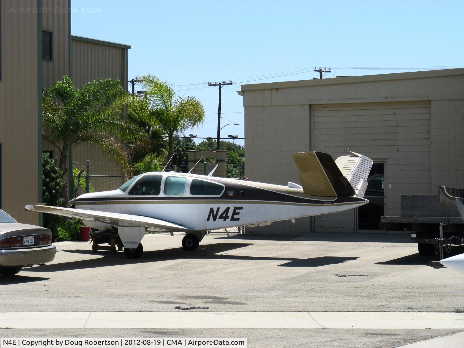 N4E, 1975 Beech V35B Bonanza C/N D-9740, 1975 Beech V35B BONANZA, Continental IO-520-B 285 Hp, bent bird