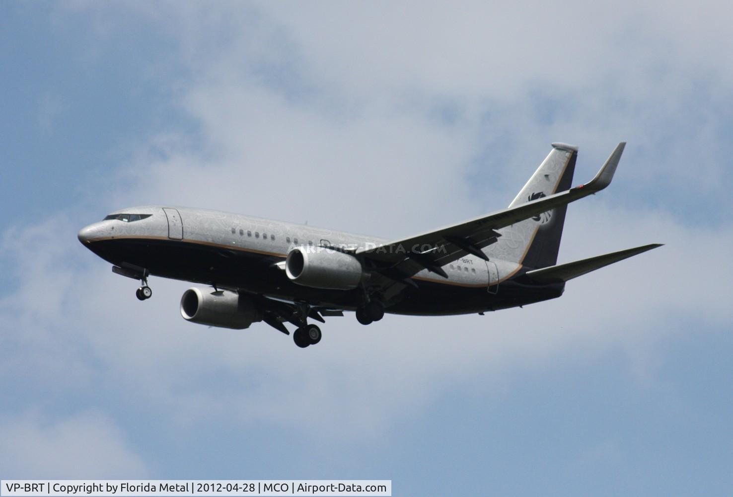 VP-BRT, 2001 Boeing 737-7BC C/N 32970, Boeing BBJ