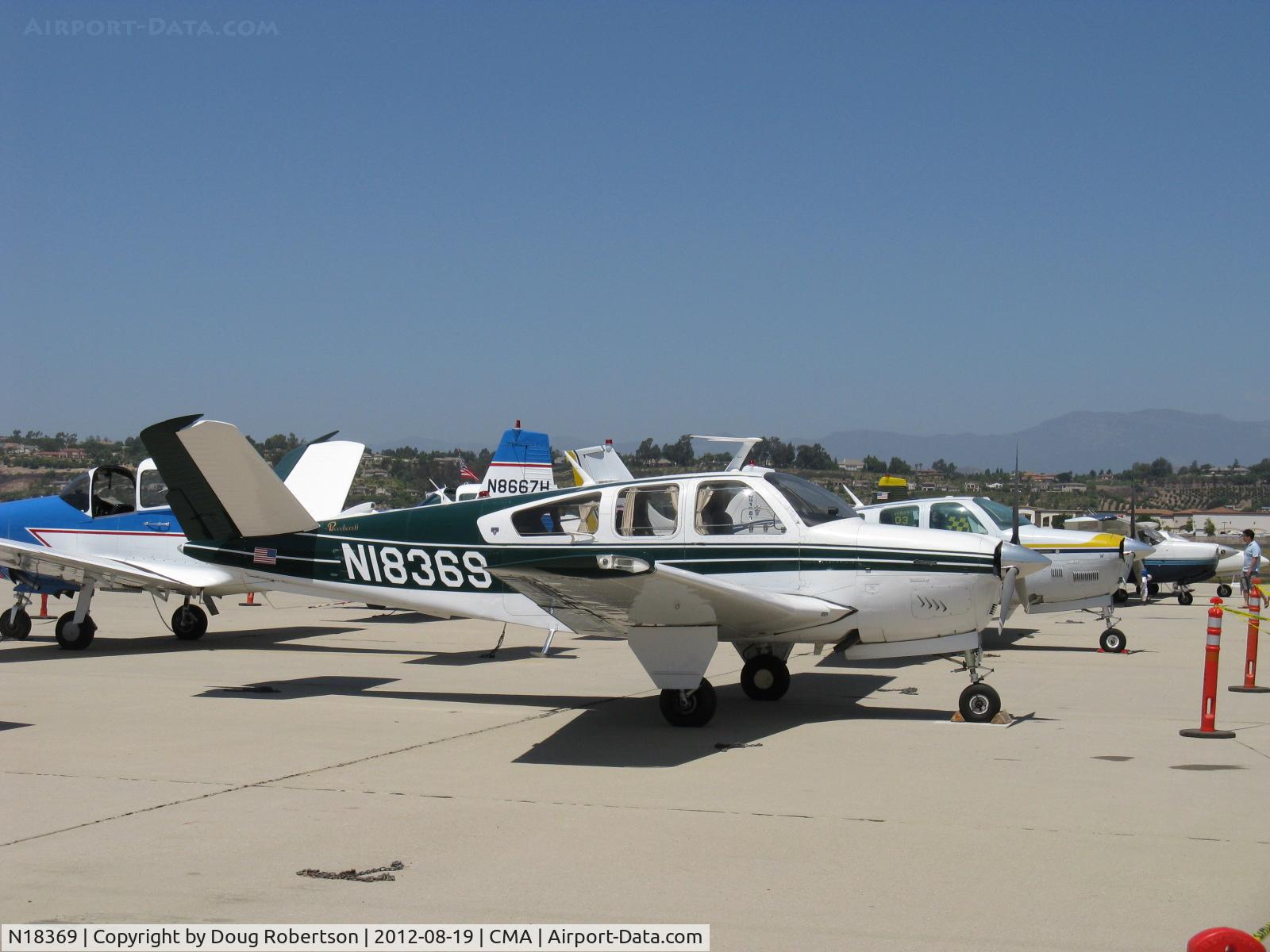N18369, 1977 Beech V35B Bonanza C/N D-10050, 1977 Beech V35B BONANZA, Continental IO-520-B 285 Hp
