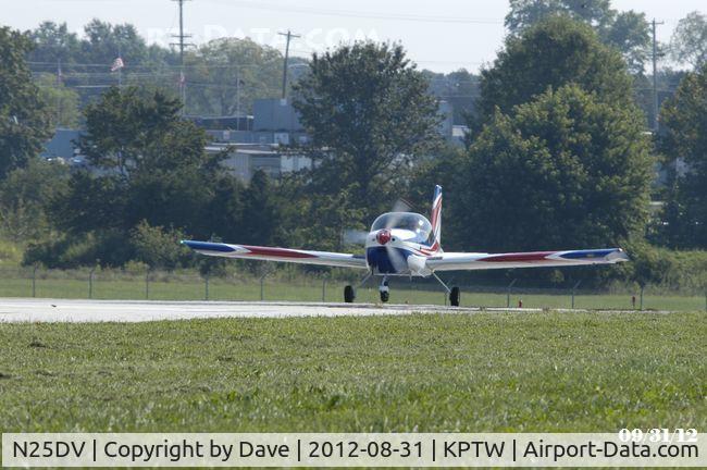 N25DV, 2012 Vans RV-12 C/N 12568, First Flight RV12