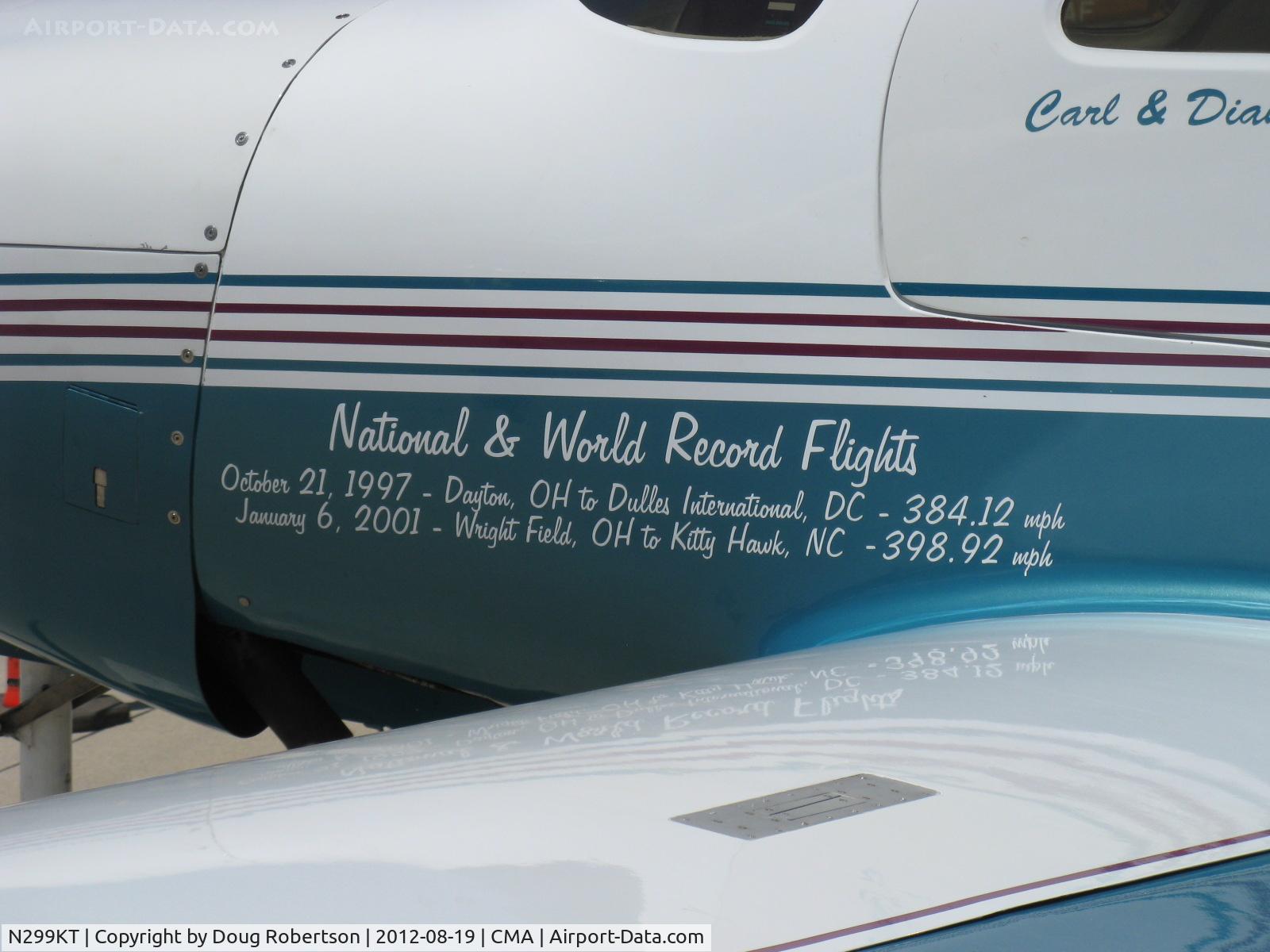 N299KT, 1996 Lancair IV-P C/N 139, 1996 Larue LANCAIR IVP (pressurized), Continental IO-550 300 Hp, World & national multiple speed records holder sanctioned/confirmed by Federation Aeronautique Internationale