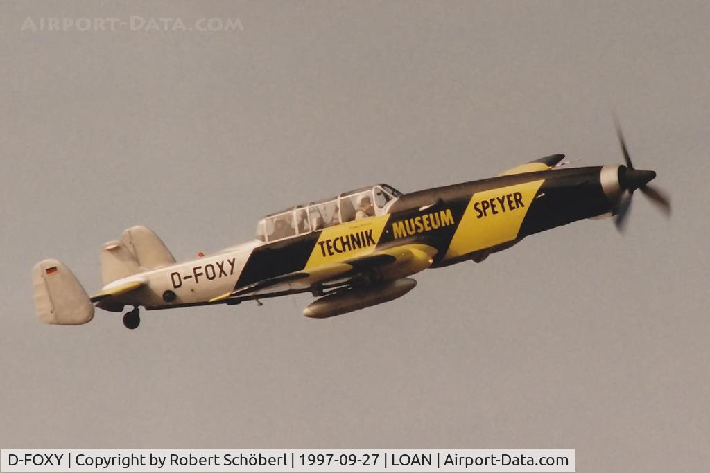 D-FOXY, F+W C-3605 Schlepp C/N 315, D-FOXY @ Red Bull Airshow in Wiener Neustadt LOAN