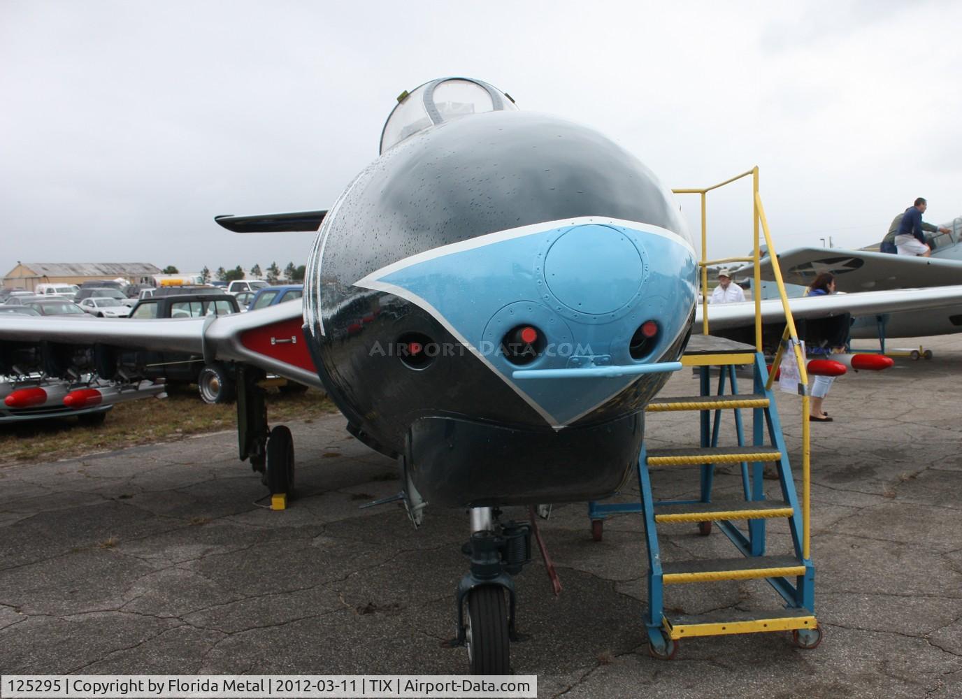 125295, Grumman F9F-5 Panther C/N Not found 125295, F9F-5 Panther
