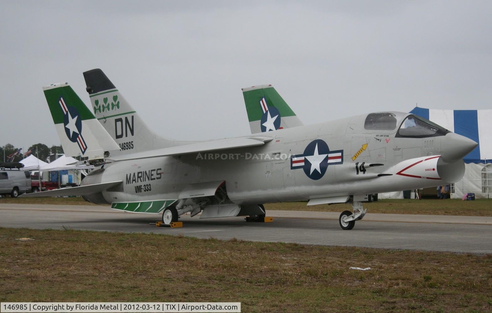 146985, Vought F-8K Crusader C/N 726, F-8 Crusader