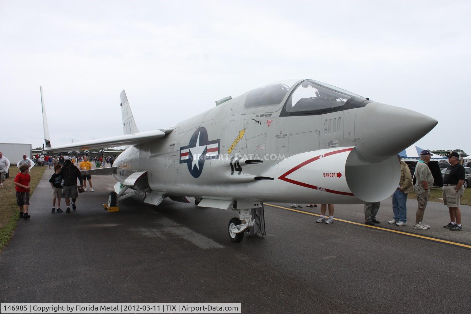 146985, Vought F-8K Crusader C/N 726, F-8 Crusader