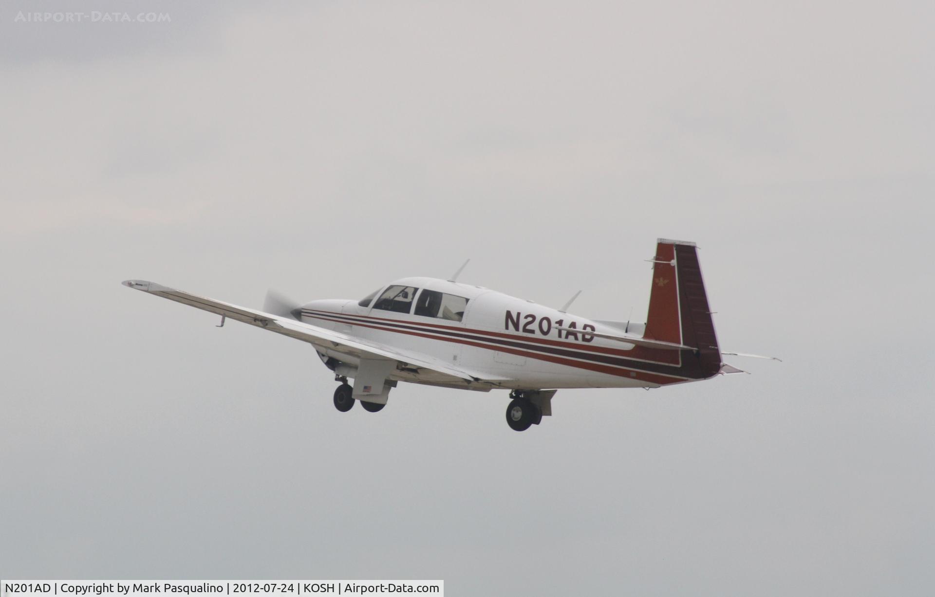 N201AD, 1977 Mooney M20J 201 C/N 24-0359, Mooney M20J