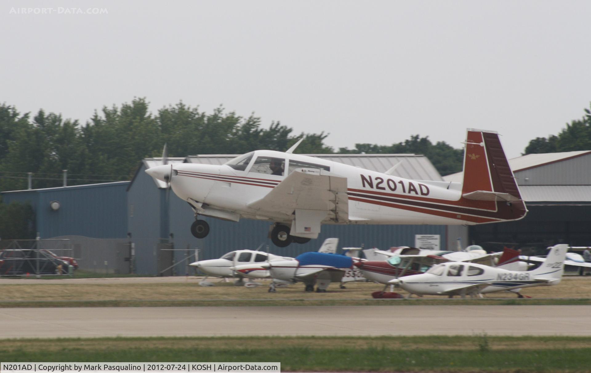 N201AD, 1977 Mooney M20J 201 C/N 24-0359, Mooney M20J