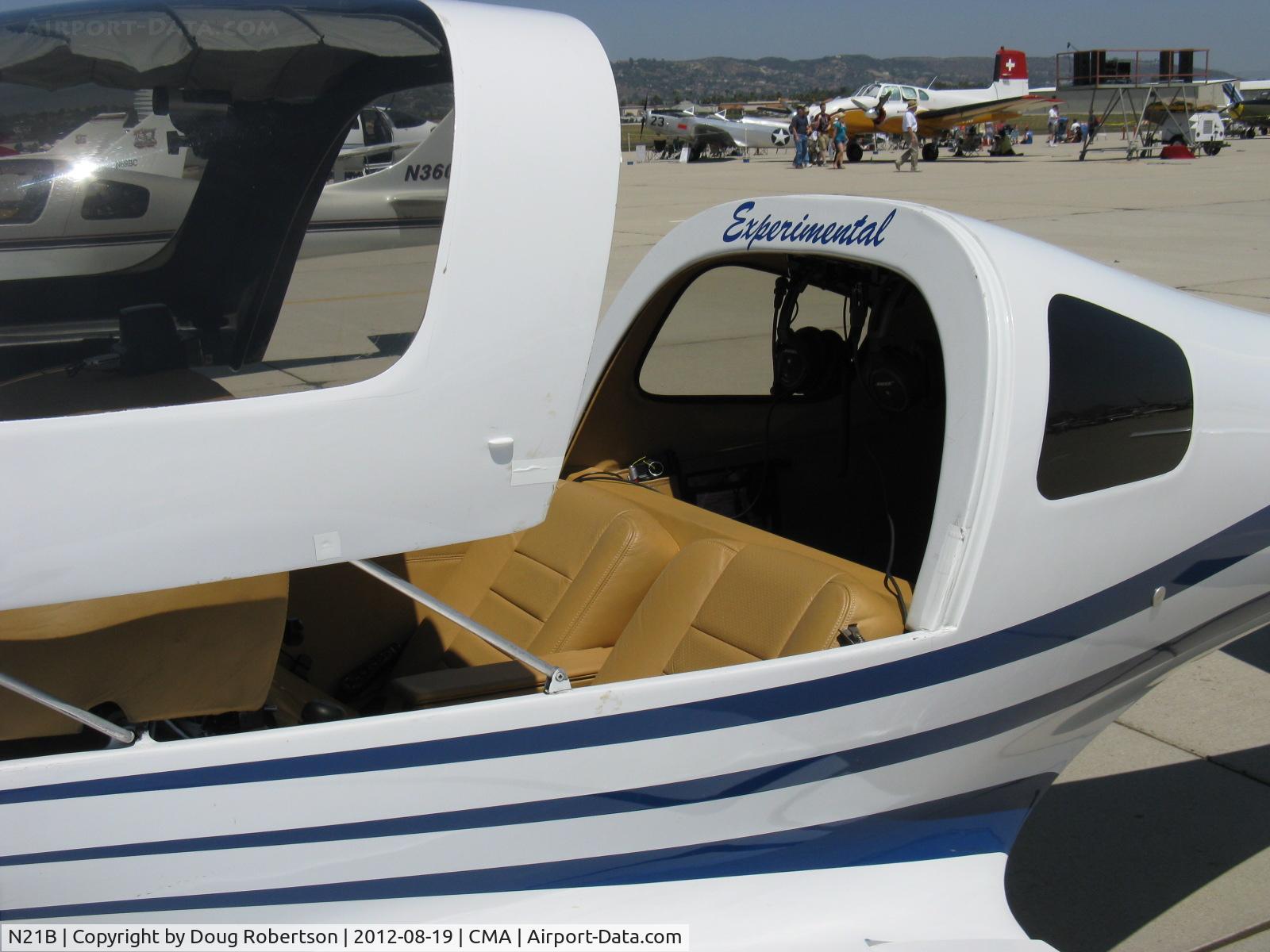 N21B, 2000 Lancair 320 C/N 638, 2000 Gleason LANCAIR 320, Lycoming O-320, leather two-place interior