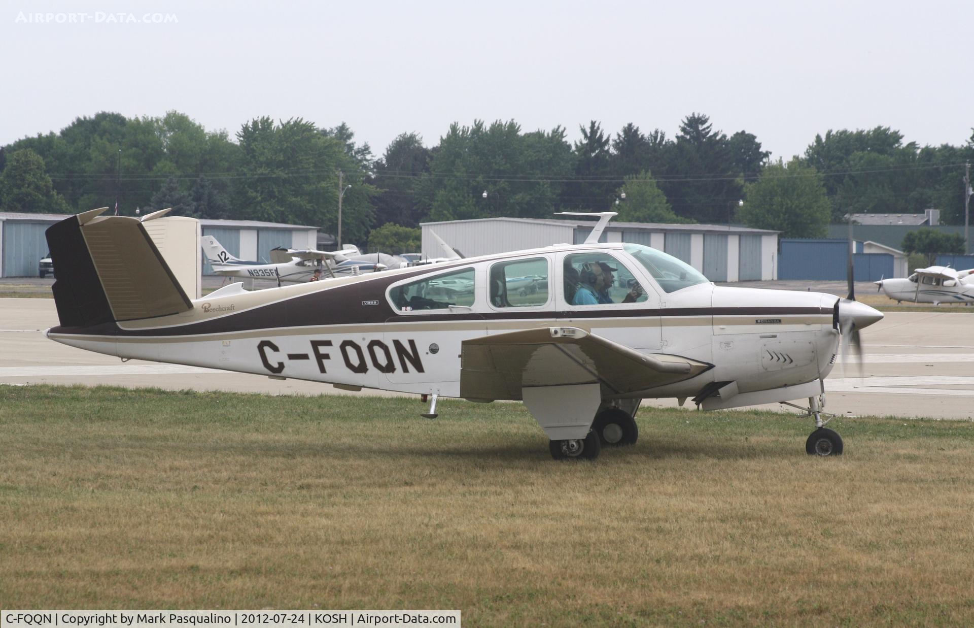 C-FQQN, 1974 Beech V35B Bonanza C/N D-9659, Beech V35B