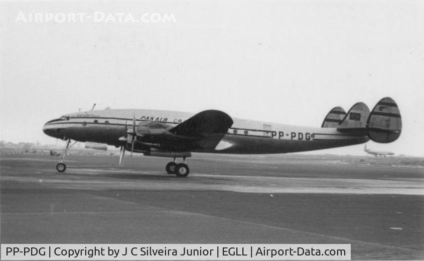 PP-PDG, 1945 Lockheed L-049-46 Constellation C/N 2037, A great day with Panair do BRasil