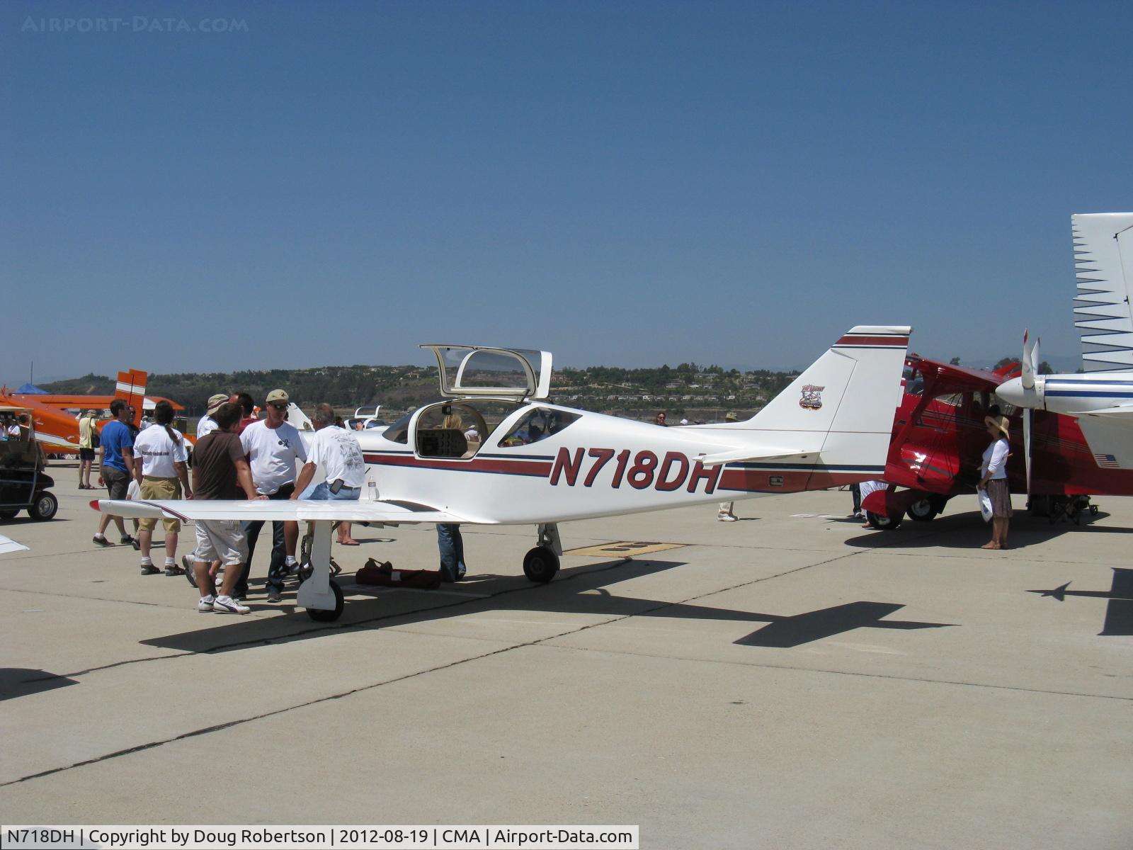 N718DH, 2003 Stoddard-Hamilton Glasair III SH-3R C/N 3083, 2003 Hirsch GLASAIR III SH-3R, Lycoming IO-540