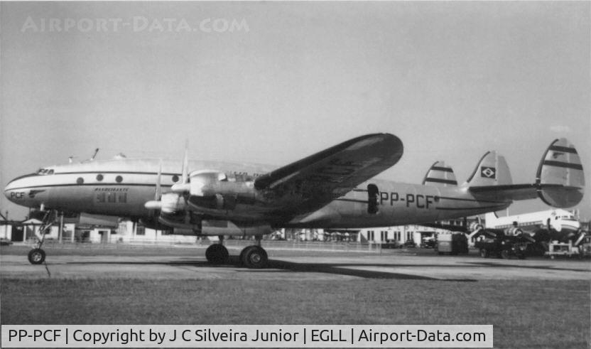 PP-PCF, Lockheed L-049-46-26 Constellation C/N 2049, Panair do Brasil
