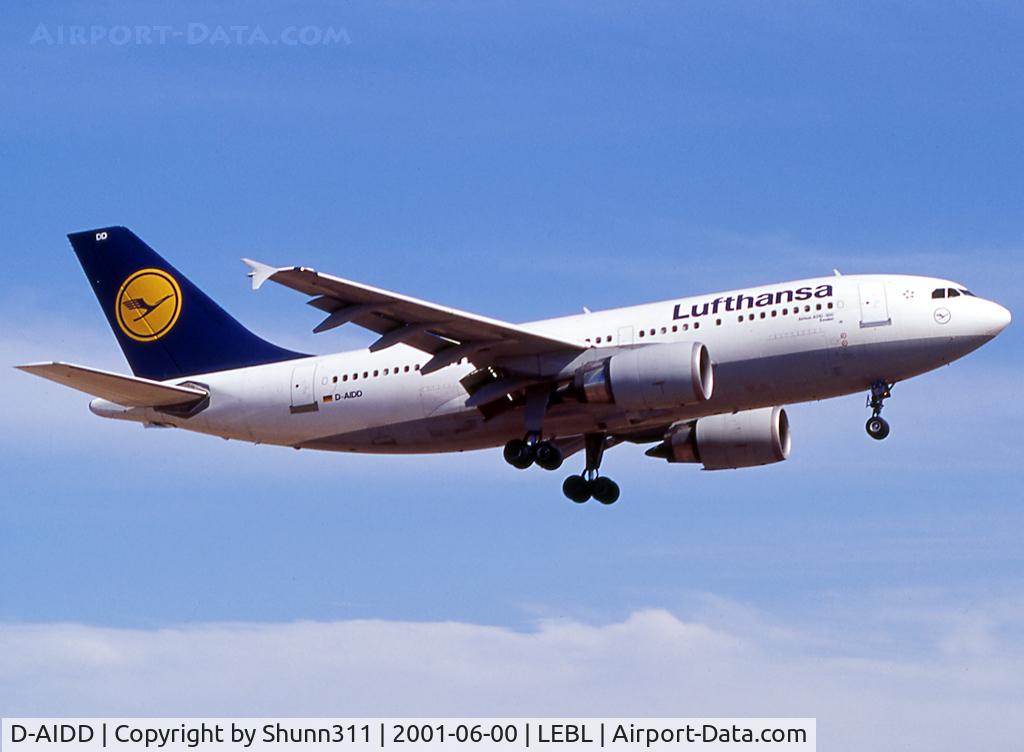 D-AIDD, 1989 Airbus A310-304 C/N 488, Landing rwy 25