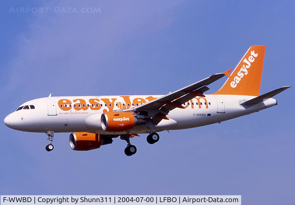 F-WWBD, 2004 Airbus A319-111 C/N 2265, C/n 2265 - To be G-EZES