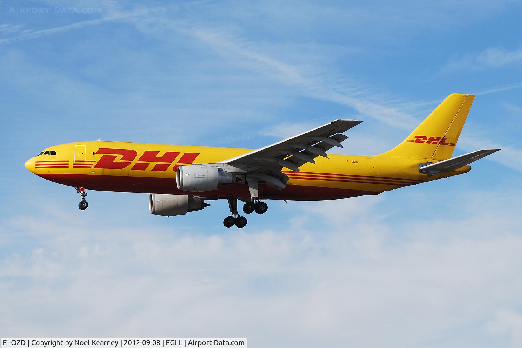 EI-OZD, 1983 Airbus A300B4-203F C/N 236, Photographed landing 27R at Heathrow Apt.