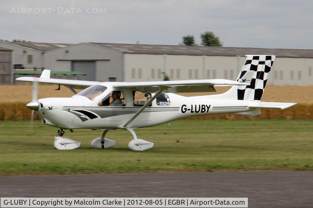 G-LUBY, 2006 Jabiru J430 C/N PFA 336-14605, Jabiru J430 at The Real Aeroplane Club's Summer Madness Fly-In, Breighton Airfield, August 2012.